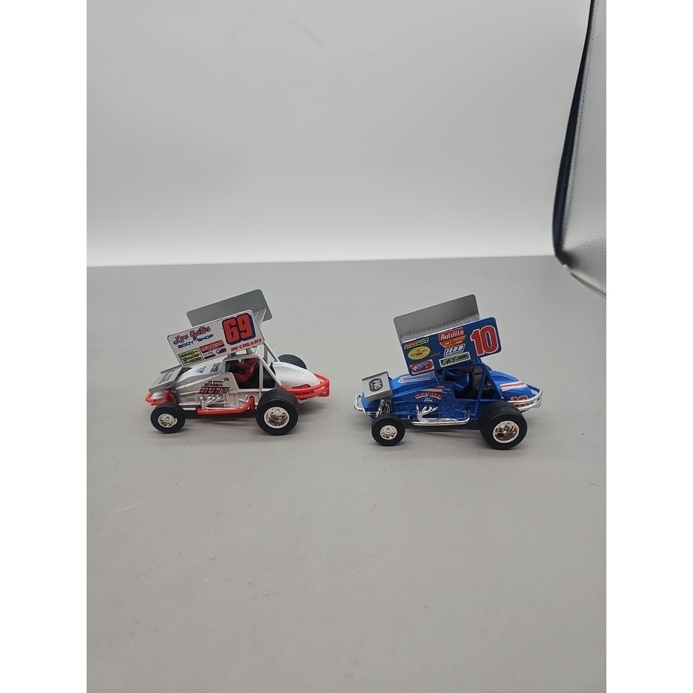 ( IBR ) winged‎ sprint car #10 Casey Luna & 69 J.w. Hunt Lot Of 2